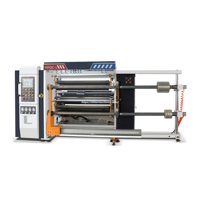 TPQC-1100L-1300L-1600L film slitter rewinder machine