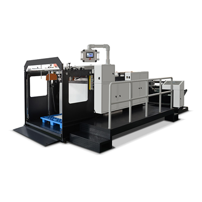TPP-1100 auto stack roll to sheet cutter