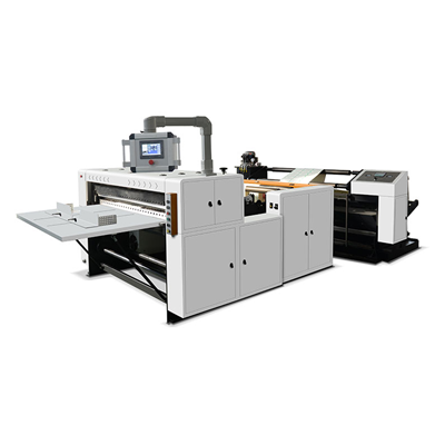 TPT-1100 table stack roll to sheet cutter